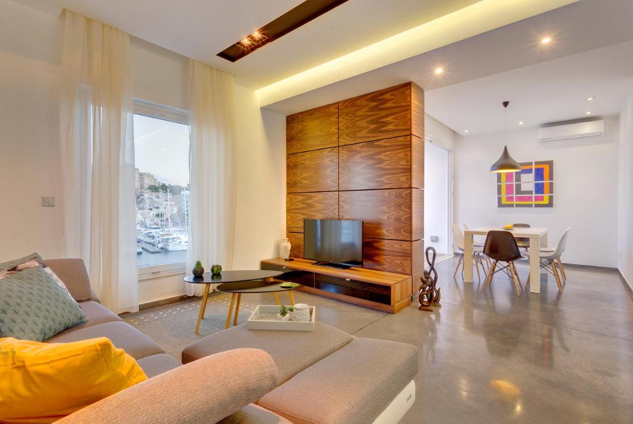 Luxury 3Br Apartment With Marina Views Gzira Exterior foto
