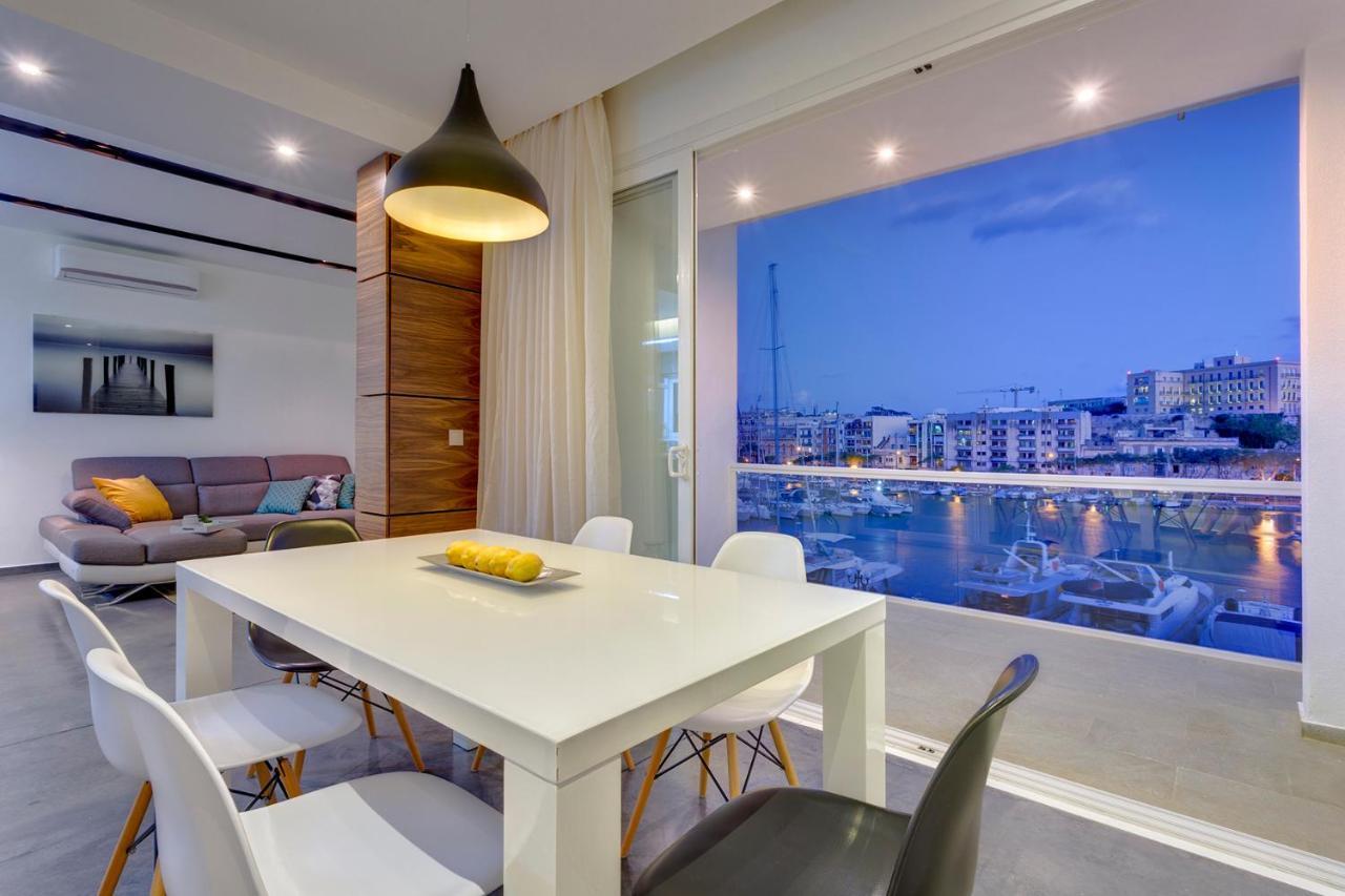 Luxury 3Br Apartment With Marina Views Gzira Exterior foto